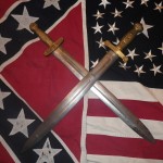 Confederate Artillery Sword and Union Artillery Sword