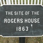 Rogers House Sign, Emmitsburg Road