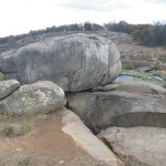 rock formation at devils den