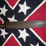 Confederate Bowie Knife, With Rasp Blade