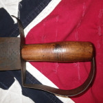 Confederate Bowie Knife D Handle with Knot