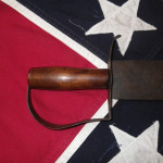 Confederate Bowie Knife D Handle, Right Side