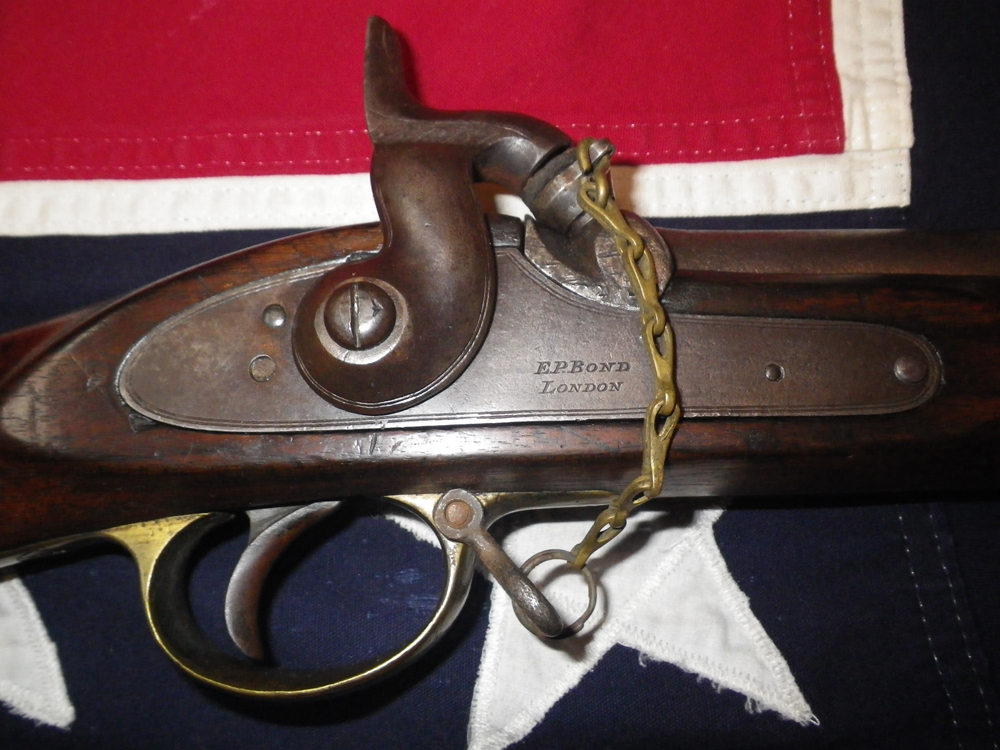 E.P. Bond Enfield Musket Lock Plate