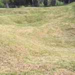 Crater at Petersburg Battlefield, Virginia