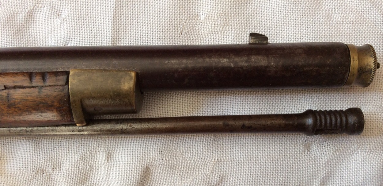 R.T. Pritchett Enfield Rifle Musket, Front Sight