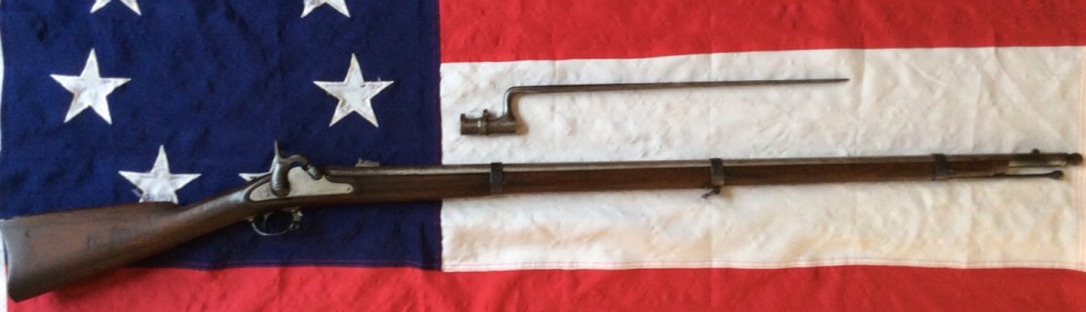 1863 Richmond Rifled Musket & Socket Bayonet