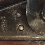 Richmond Lockplate, "8" Die Break Lower Left