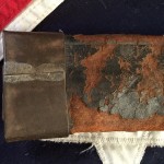 Confederate Scabbard, Throat Closeup