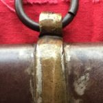 Haiman Brothers Scabbard Brass Mount & Iron Ring (Back)