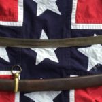 Confederate Artillery Sword & Scabbard