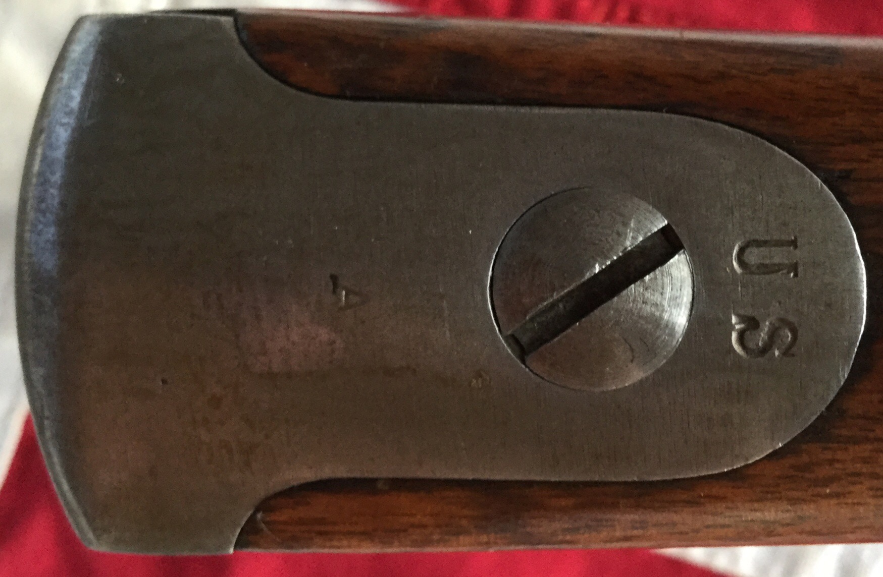 1863 Springfield Rifle Butt Plate