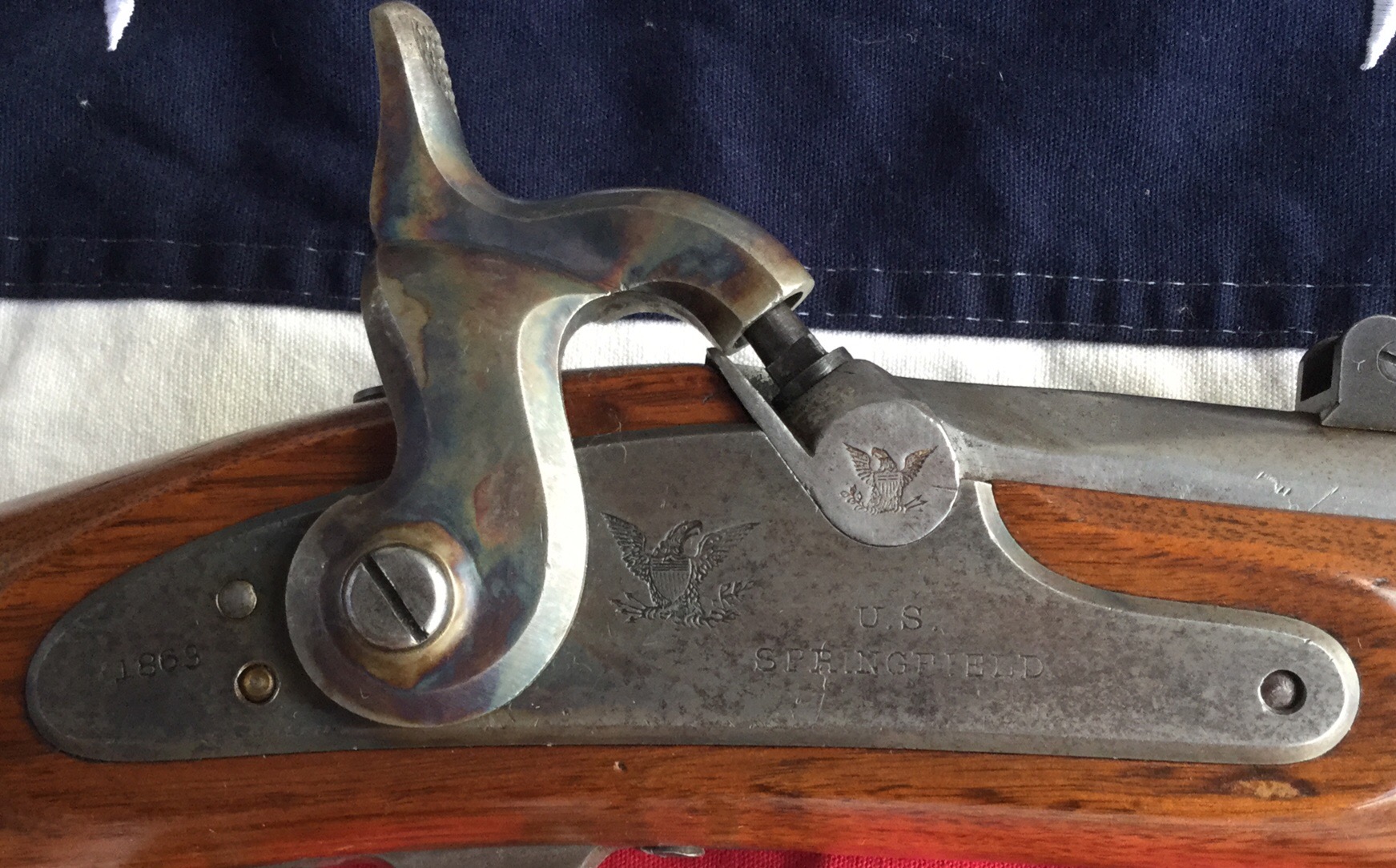 1863 Springfield Rifle Musket Lock-Plate