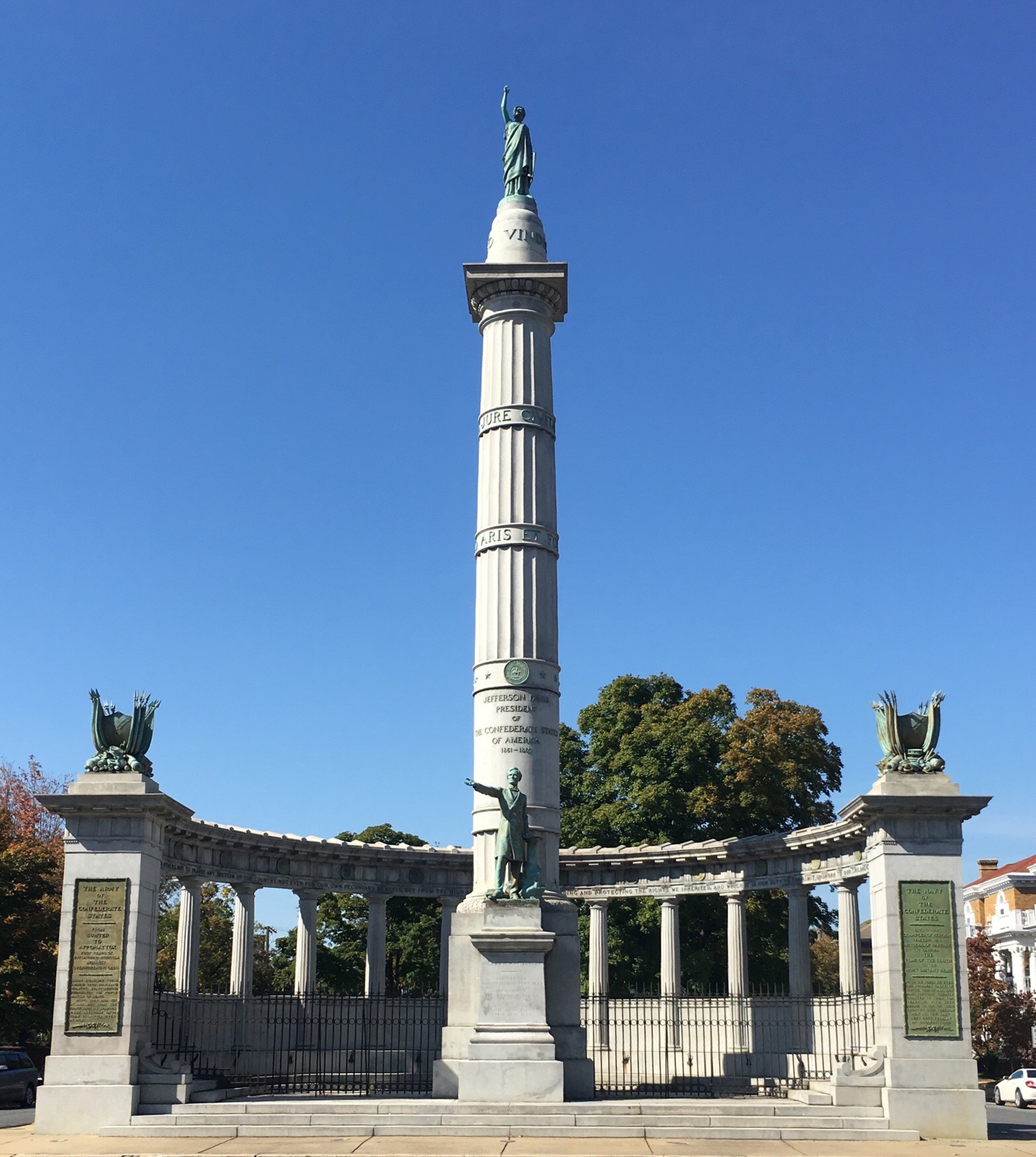 Jefferson Davis Monument, Richmond Virginia