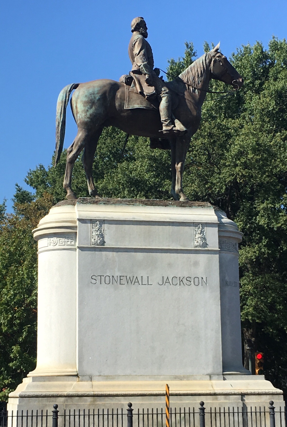Thomas "Stonewall" Jackson Monument, Monument Avenue Richmond Virginia