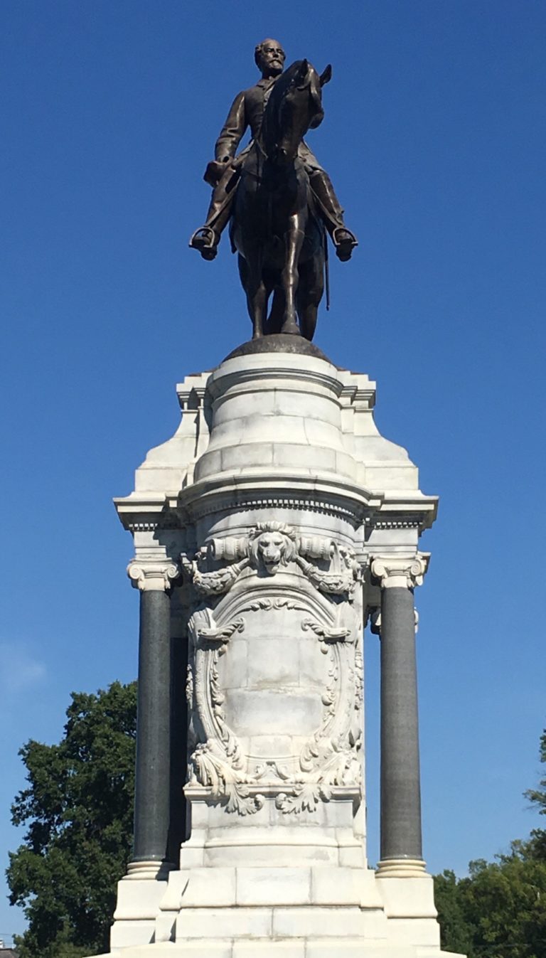 Robert E. Lee Monument, Richmond Virginia Civil War Arsenal